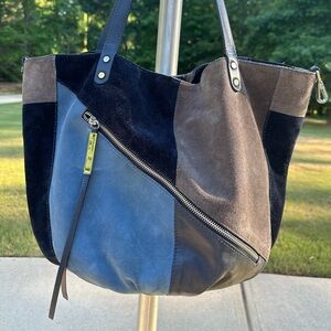Innue Leather/Suede Tote